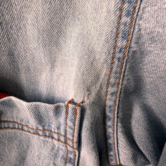 Vintage Levi’s Orange Tab Cotton Long Sleeve Denim Shirt - Picture 7 of 10